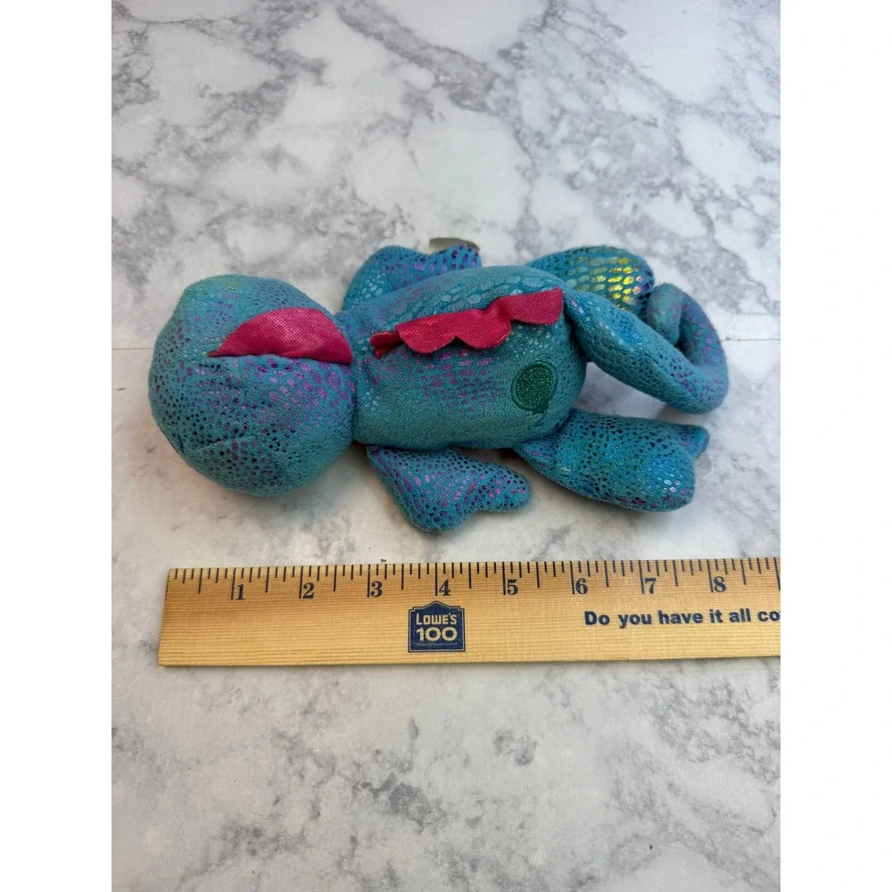 Cutetitos Partyitos Blue Dragon Plush Shimmer Basic Fun 39189 Collectible 7.5